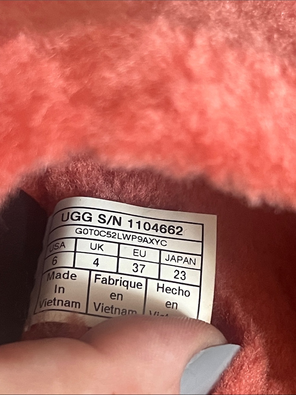 UGG Fuzz Yeah Coral/Orange Buckle Slippers - Picture 4 of 5